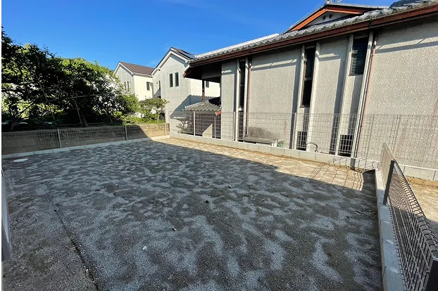 お庭のリフォーム前